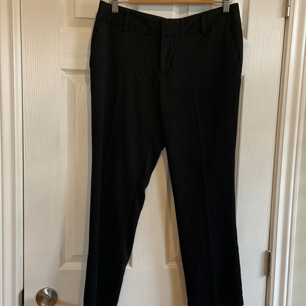 Banana Republic Ryan Fit black capris